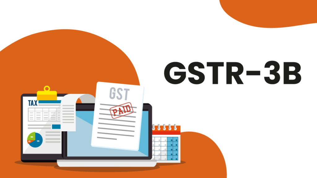 GSTR-3B Due date with Indian map